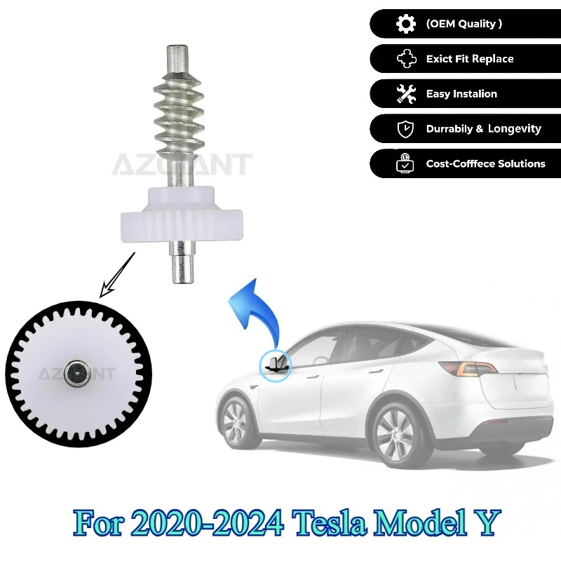 

AZGIANT for 2020-2024 Tesla Model Y Rearview Mirror Motor Folding Module Inner Gear Set Car Repair Kit Upgrade Direct Sales