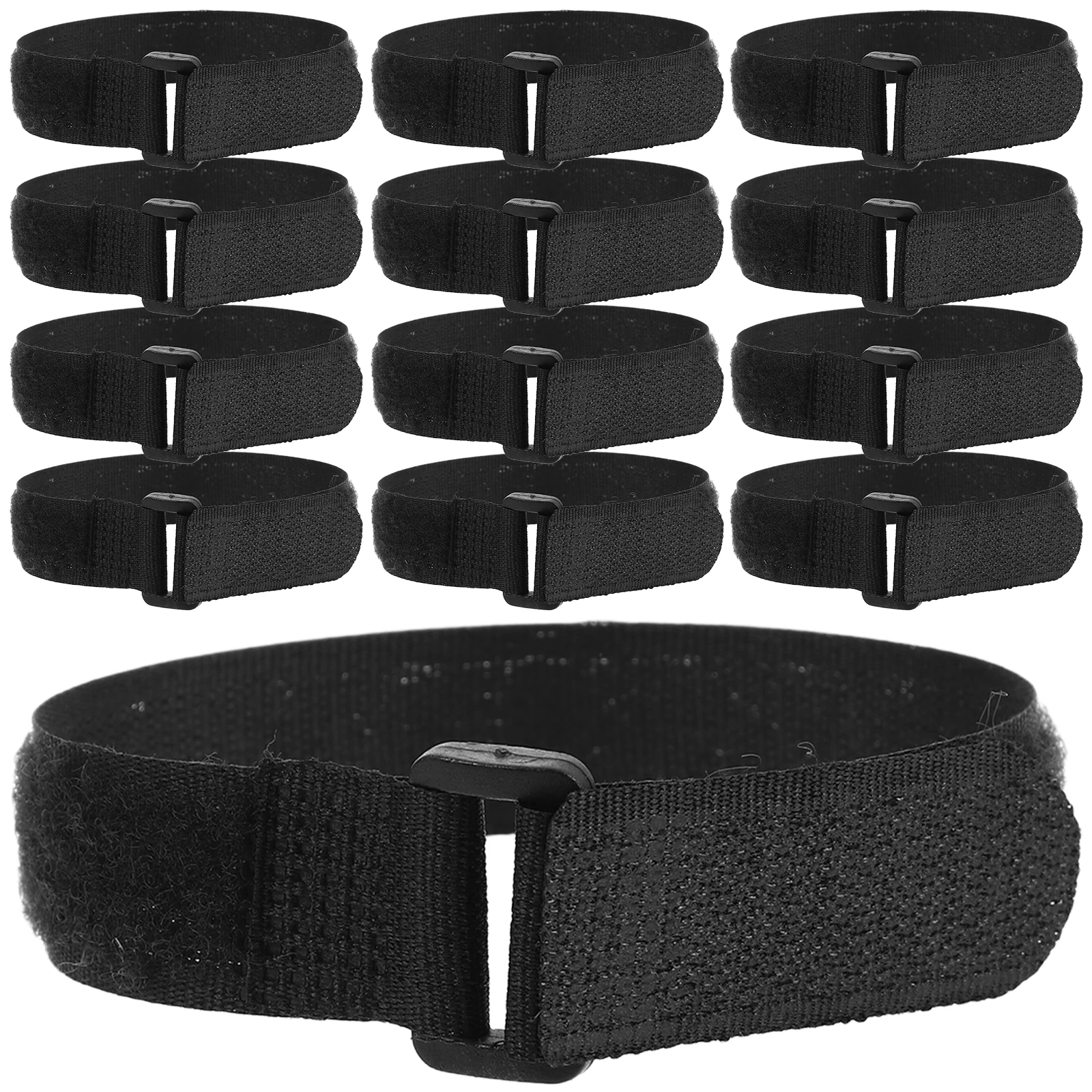 

20pcs Extinguisher Accessories Elastic Fire Fighter Straps Fabric Cable Organizer Dry Powder Vehicle Mount Straps