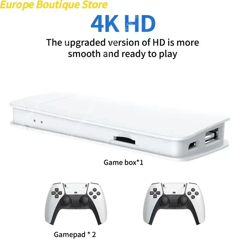 M15 لعبة عصا تلفزيون صغير وحدة تحكم بجهاز لعب محمول لوحات ألعاب لاسلكية لعبة فيديو 64G 20000 + لعبة ريترو HD إخراج لاعبين ل PS1 الخ #4