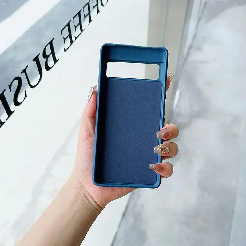 Magesafe Phone Case for Google Pixel 8 8A 7 7A 6 6A 5 5A Pro Internal Flocking Silicone Magnetic Wireless Charge Soft Back Cover - Image 4
