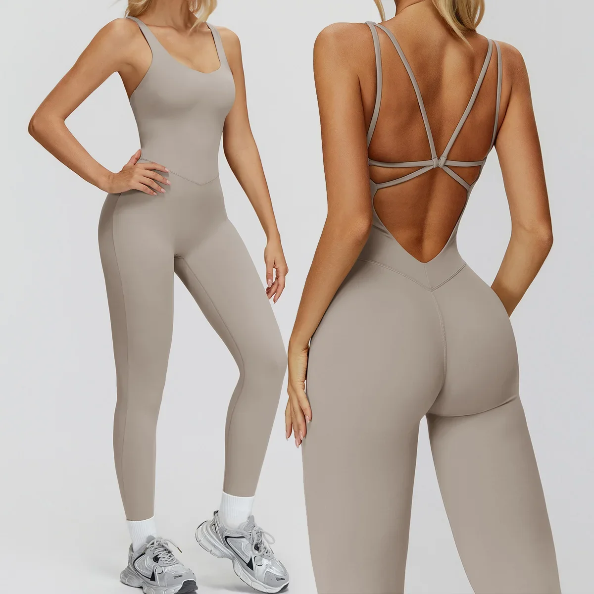 

Сексуальный цельный костюм для йоги с открытой спиной, боди для тренировок, женские комбинезоны для спортзала, быстросохнущая одежда для йоги, женский комбинезон для фитнеса, спортивная одежда