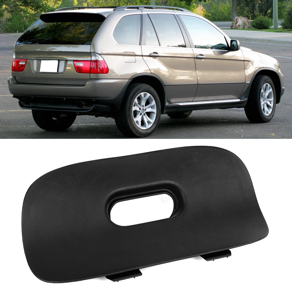 Rear Bumper Tow Bar Cover Trim Flap Trailer Hitch Fit For X5 E53 2000-2006 51128402327