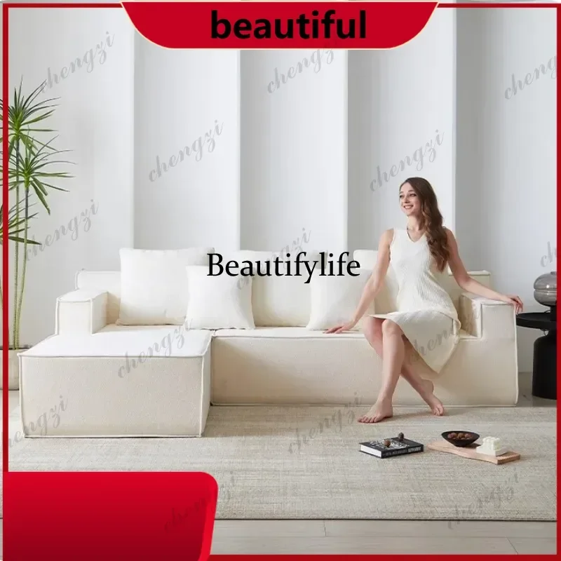 BBB Puff Oversized Vacuum Compressed Sofa Minimalist Japanese Modern Living Room Sofas Lounges Lazy Woonkamerbanken