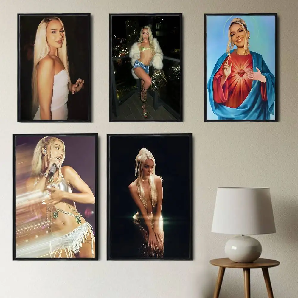 

Mas Cara Bad Gyal Poster Poster Paper Print Home Living Room Bedroom Entrance Bar Cafe Art Painting Decoration