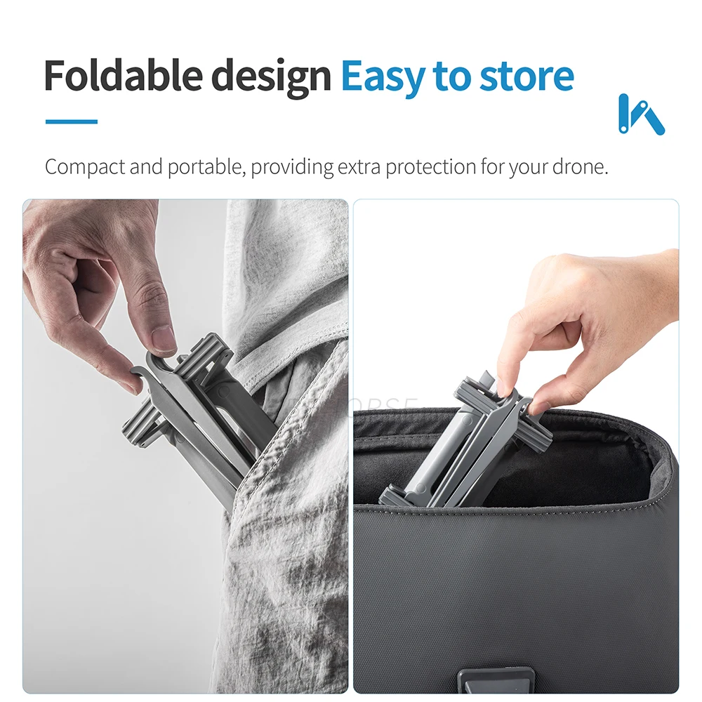 طوي الهبوط ل DJI الهواء 3S ملحقات حامي الساق للطي الهبوط الانزلاق ل DJI الهواء 3 ملحقات طائرة بدون طيار