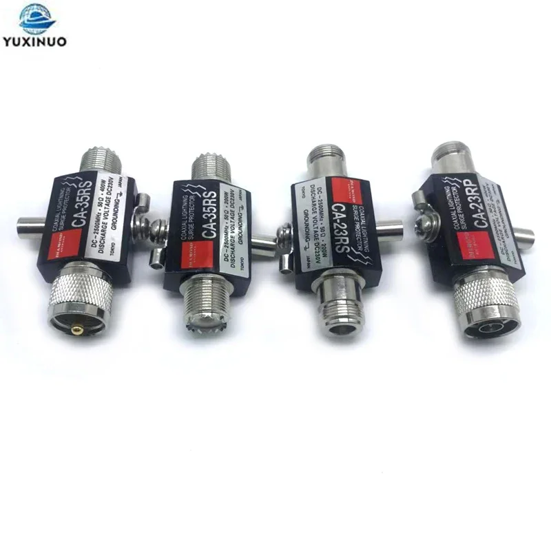 

Lightning Arrester Protector for Walkie-talkie Relay Station CA-35RS CA-23RS CA-23RP PL259 SO239 Intercom Interphone Repeater