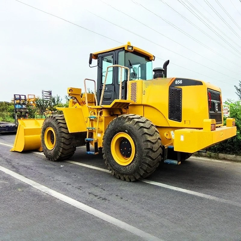 856 loader, 90% new, forklift for large construction projects