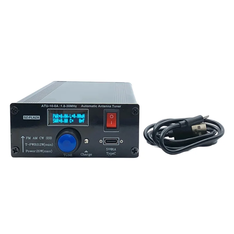 

ATU-10-0A Shortwave Automatic Antenna Tuner ATU-10-0A Automatic Antenna Tuner 1.8-30Mhz Shortwave Power Meter-ABIU