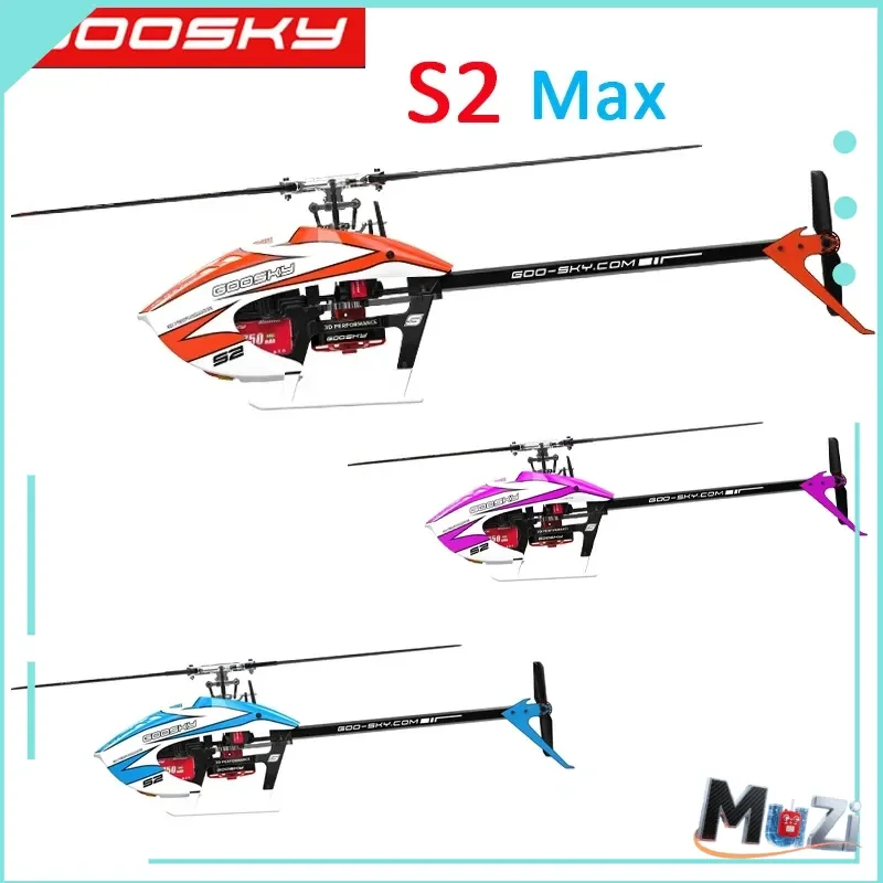 

GOOSKY S2 MAX 6-Channel Remote Control Helicopter 3D Stunt Toy for Hobbies And Entertainment Model RC Helicopter
