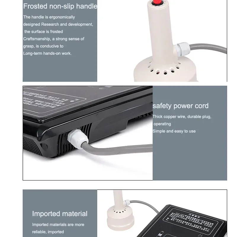 GLF-500-F Electromagnetic Induction Sealing Machine Food Sealer Plastic Bottle Cap Indution Sealer Machine 20-100mm