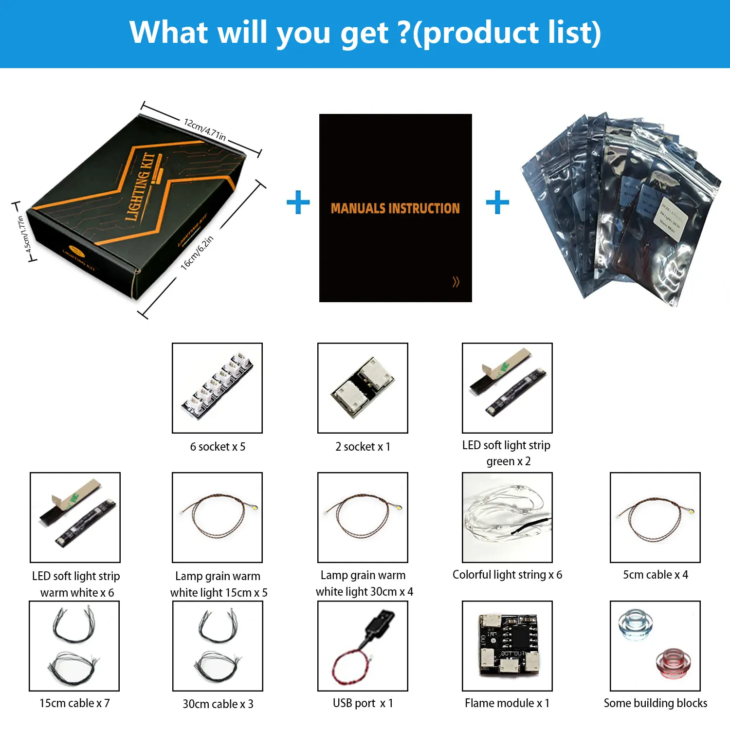 مجموعة إضاءة LED LYBMTWF متوافقة مع بيت الشجرة Lego 21318 (لا تشمل الطوب النموذجي)