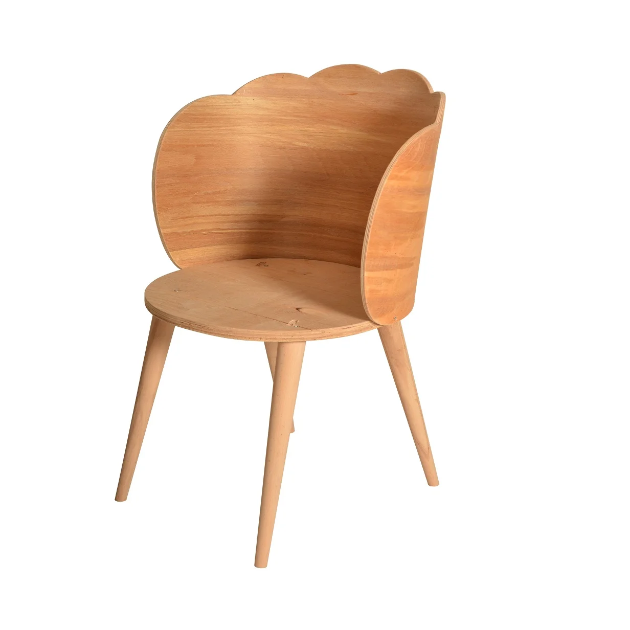 

*Roza Home Furniture Commercial Bar Chair Parts Replacements Contemporary Curved Solid Wood Back for Home Dining Living Rooms