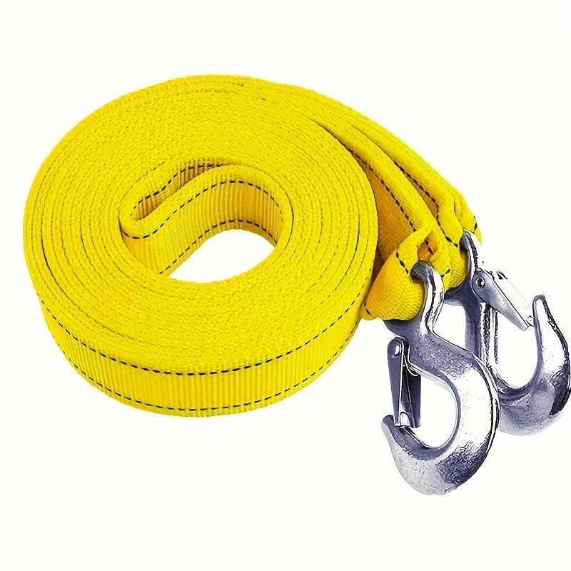 1 Stück 3M/4M Auto-Abschleppseil Schwerlast Zugseil 3 Tonnen/5 Tonnen mit Haken Anhängerseil Pannenhilfe Autozubehör Abschleppseil Auto Abschleppseil Schweres Zugseil Auto Seil mit Haken Abschleppseil mit Haken – Detail 11