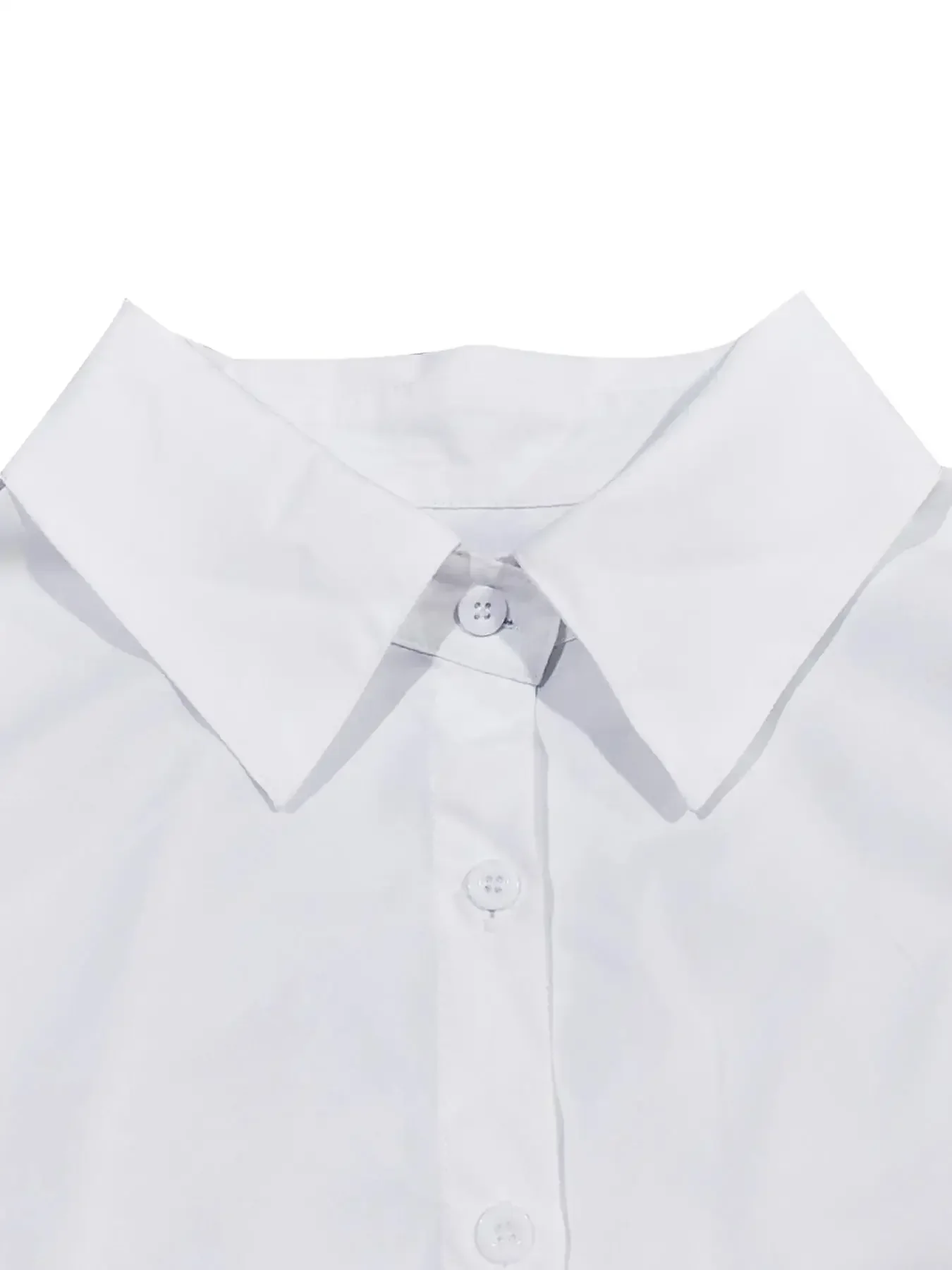 Plus ขนาด 1XL-5XL ผู้หญิงสีทึบ Turndown Collar เสื้อสุภาพสตรีเสื้อแขนยาวลําลองปุ่มหลวมเสื้อลําลองด้านบน