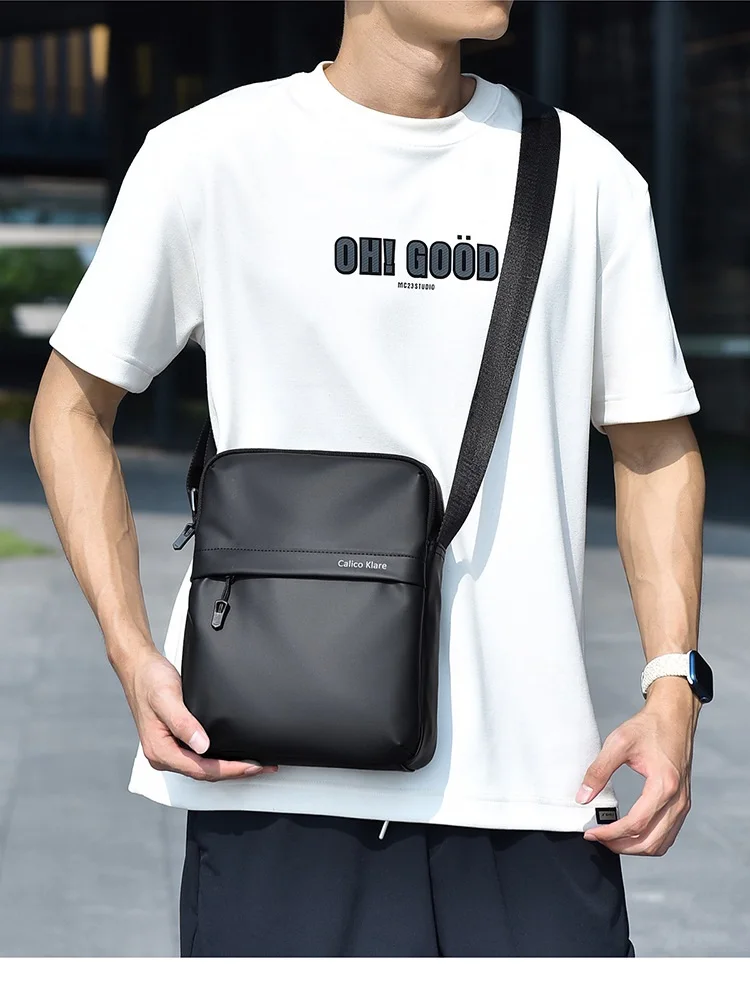 

Men's casual bag Men's lightweight waterproof ipad phone Shoulder bag For Men Business Sports Small crossbody bag