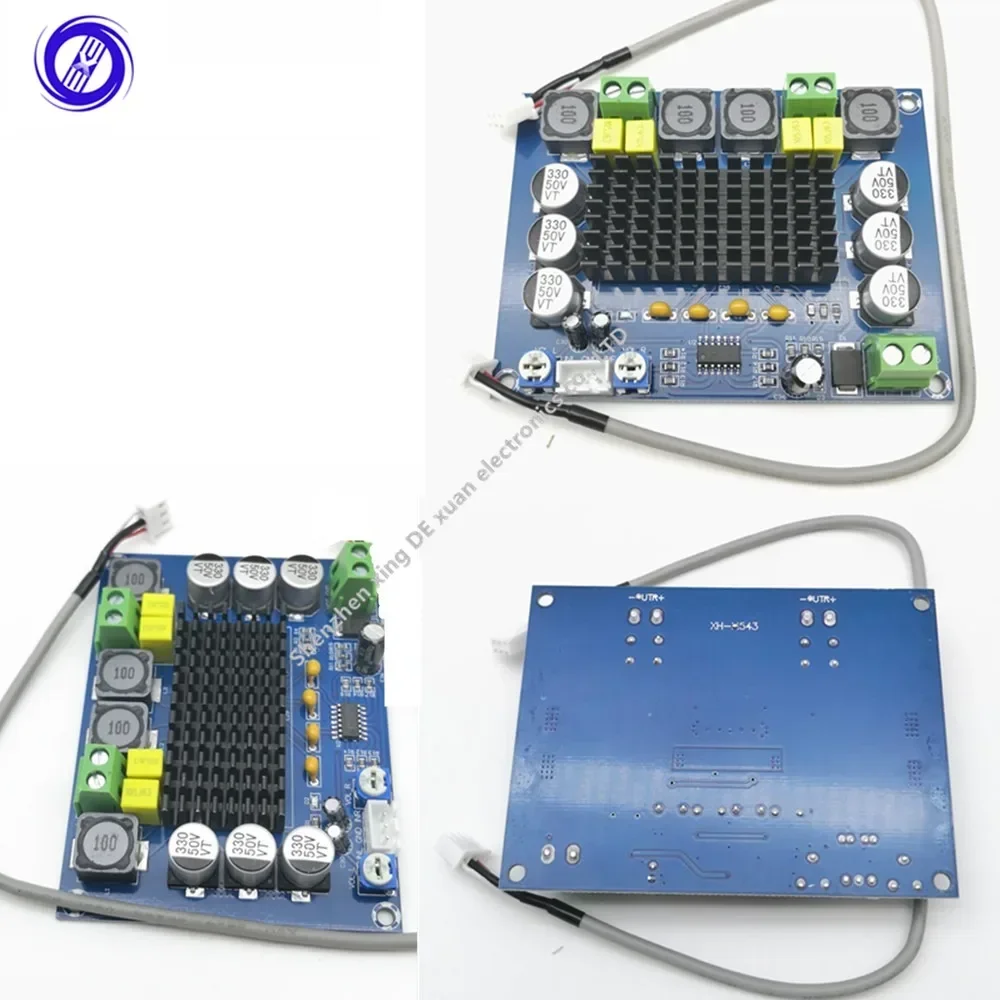 1pcs XH-M543 TPA3116D2 Dual Channel Stereo Digital Audio Power Amplifier Board Module High Power 2*120W 120W+120W Class D