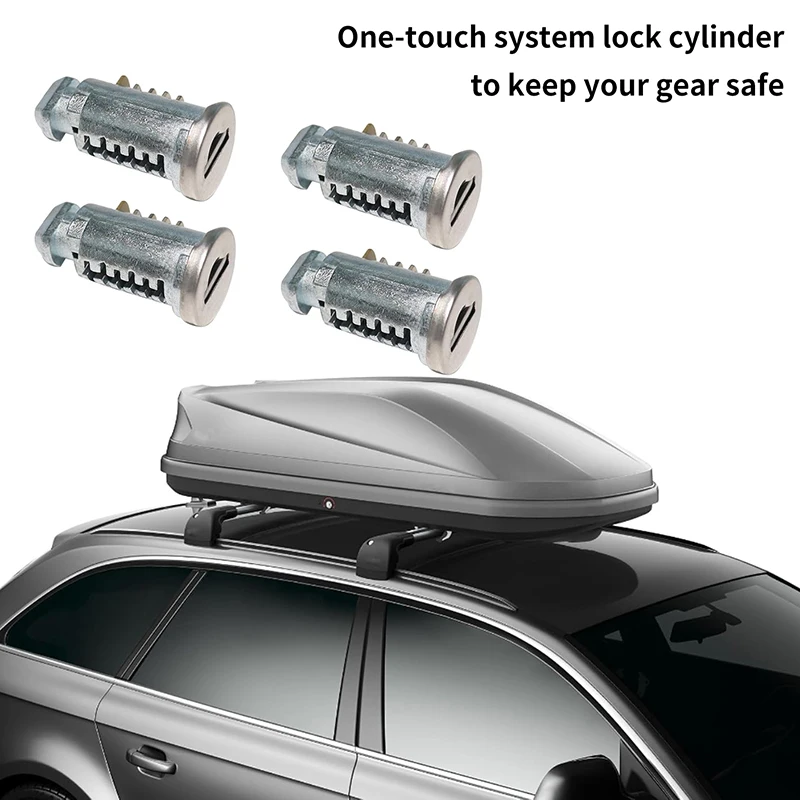 Roof Rack Locks And Keys Lock Core Parts Lock Cylinder Kits For Car Rack System Roof Luggage Rack Accessories' view 4