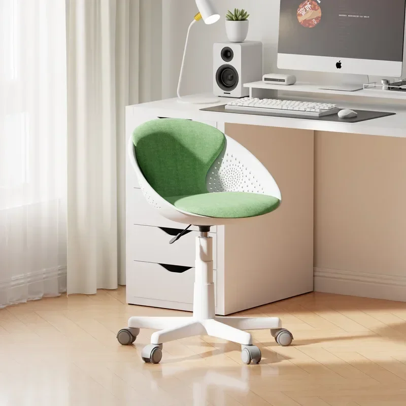 Rotating Chair Backrest Computer Chair Compact Makeup Chair Household Children's Student Study Chair Office Chairdurable