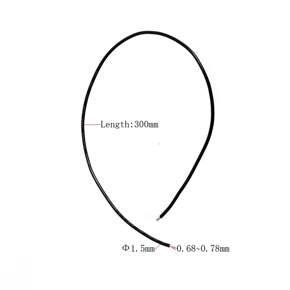 50 szt. Przewodów połączeniowych do gitary, ekranowane, jednożyłowe, z izolacją polietylenową, redukujące szumy, do gitary elektrycznej.