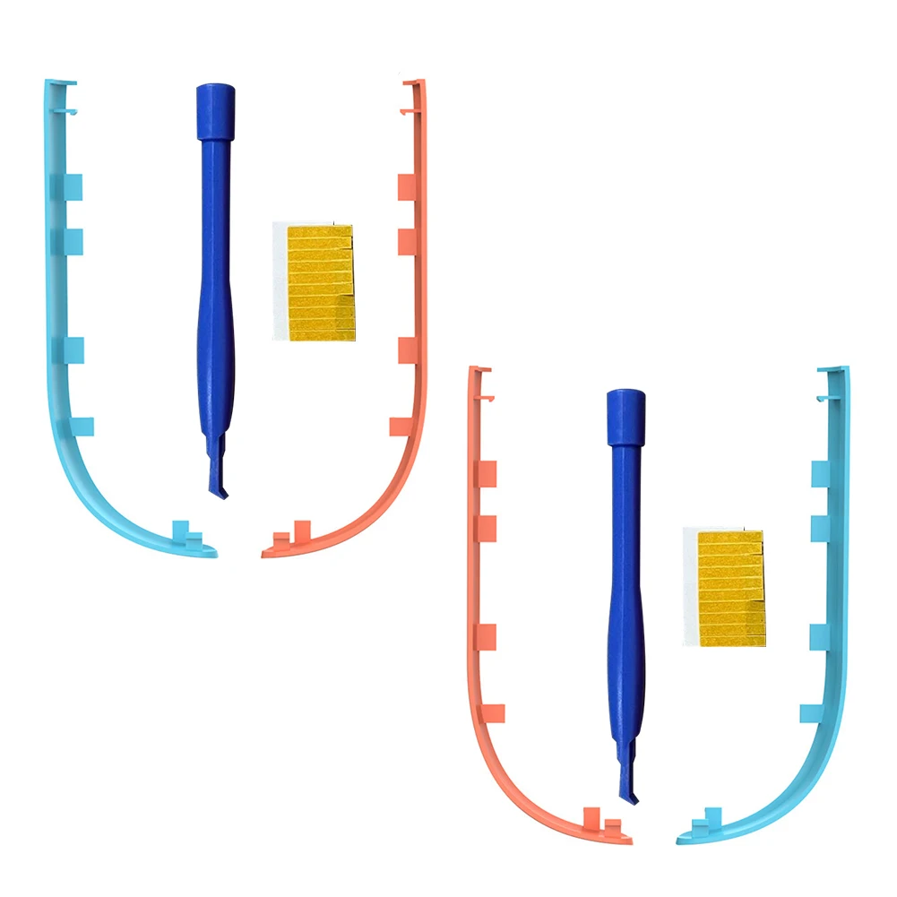 Für Switch 2 Joy-Con linke und rechte Controller, dekorative Streifen, Kunststoffgriff, Akzente, Ersatz für Nintendo für Switch 2