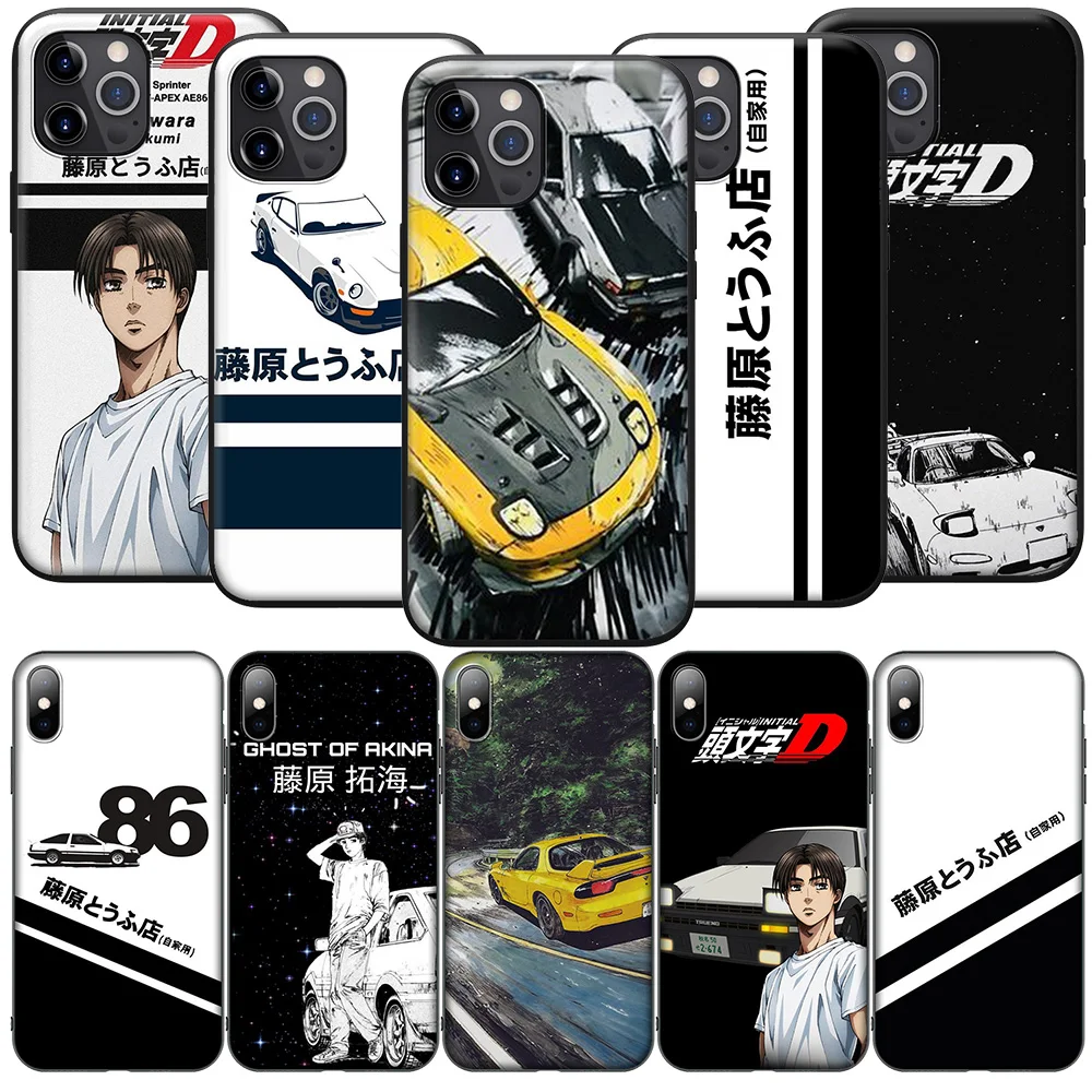 SK9 Anime Initial D AE86 Case for Samsung Galaxy A41 A42 A71 A72 A73 J2 J4 J5 J6 J7 J8 A6 A7 A8 A9