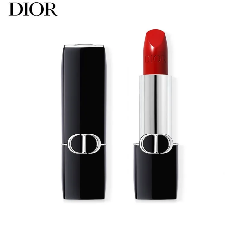 

Губная помада Christian Dior Rouge Dior Couture с сатиновым финишем, оттенки 720 Icone и 999 Classic Red, увлажняющая, стойкая, с цветочным ароматом