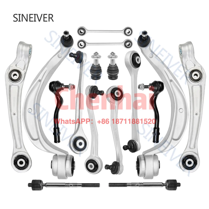 

Комплект передней подвески для Audi Q5 A4 A5 B8 2.0 TDI: алюминиевые рычаги управления и тяги, артикул 8K0498998