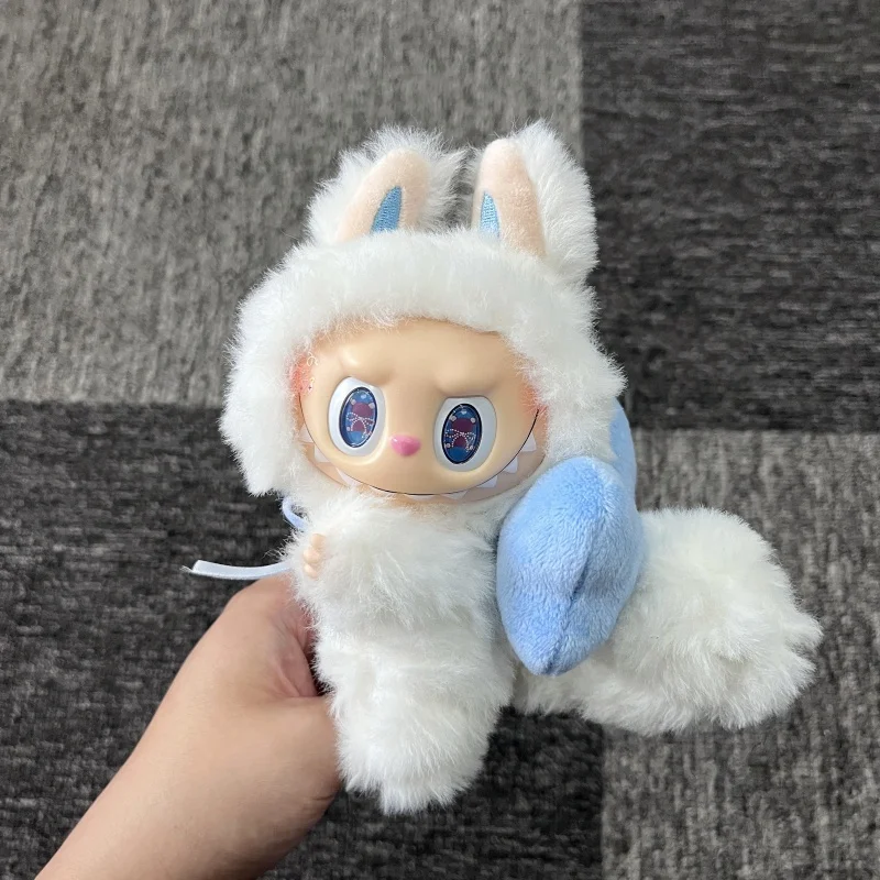 

New Arrival Monster Labubu White Angel Zimomo True Love Blind Box Series Vinyl Face Change Doll Toy Pendant Child Birthday Gifts