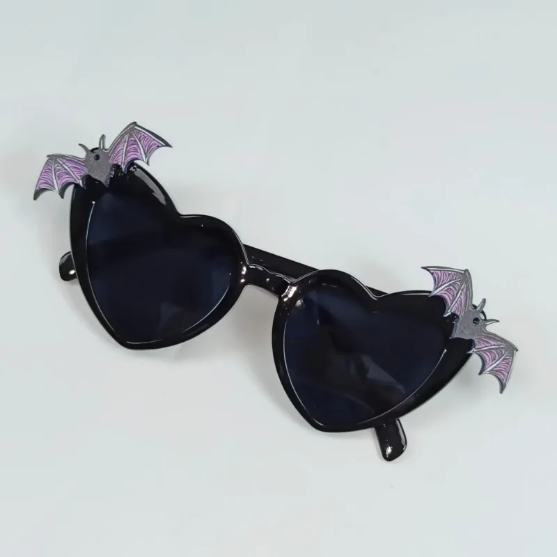 Bat occhiali da sole spettrale gotico decorazione di Halloween accessori per costumi cosplay happy Halloween eve party fall Goth regalo di compleanno