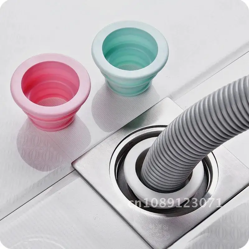 

Sewer Pipe Pest Control Anti-odor Deodorant Silicone Seal Ring Shower Drain Cover Washing Machine Pool Floor Drain Sealing Plug