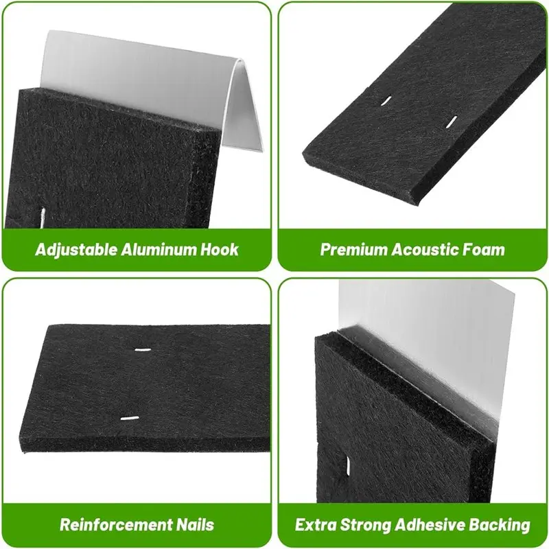 Amortecedor de ruído de calha de chuva AA76, pacote com 4, redutor de calha de 3,5 x 11,8 pol., redutor de gotejamento ajustável de inserção