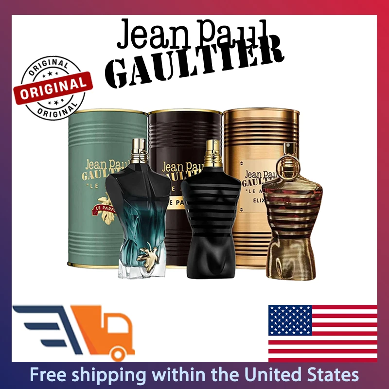 125ml Jean Paul Gaultier Eau de Parfum Spray Perfume Original de alta calidad duradero encanto feromonas Perfume Colonia para hombres regalo