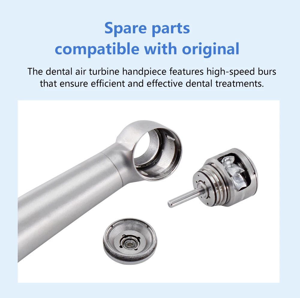 DEASIN Drehmoment Kopf Dental Air Turbine High Speed Handstück M900KL 26W Ultraleicht Titan Körper KV Kopplung Optische Zahnarzt Werkzeuge – Detail 4