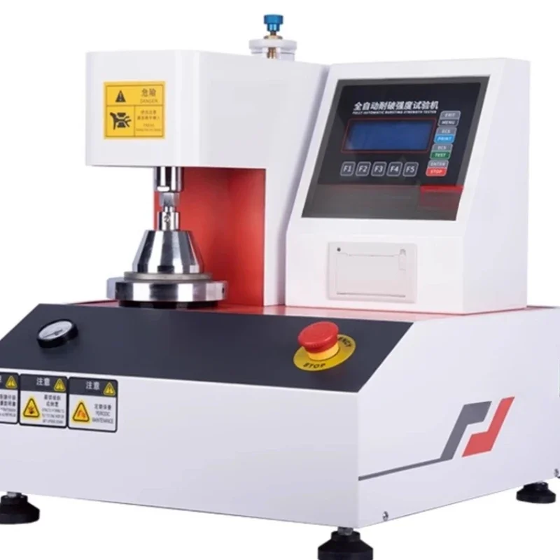 

Automatic bursting strength testing machine carton box rupture testing device