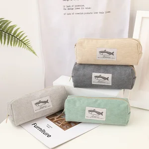 Stationery Articles Items for girls, beautiful case pencil shark, embroidered pen bag, children's table accessories present 8 Main Sales School Case Girl - №8