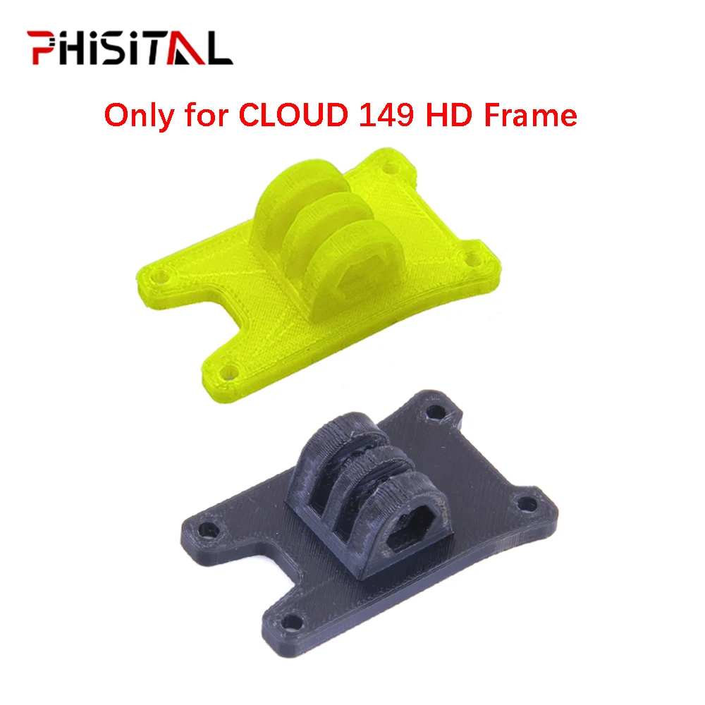 3D Printed TPU Naked GoPro Camera Fixed Seat Bracket CLOUD 149 HD Frame Camera Mount Holder for 3Inch FPV Drone Quadcopter