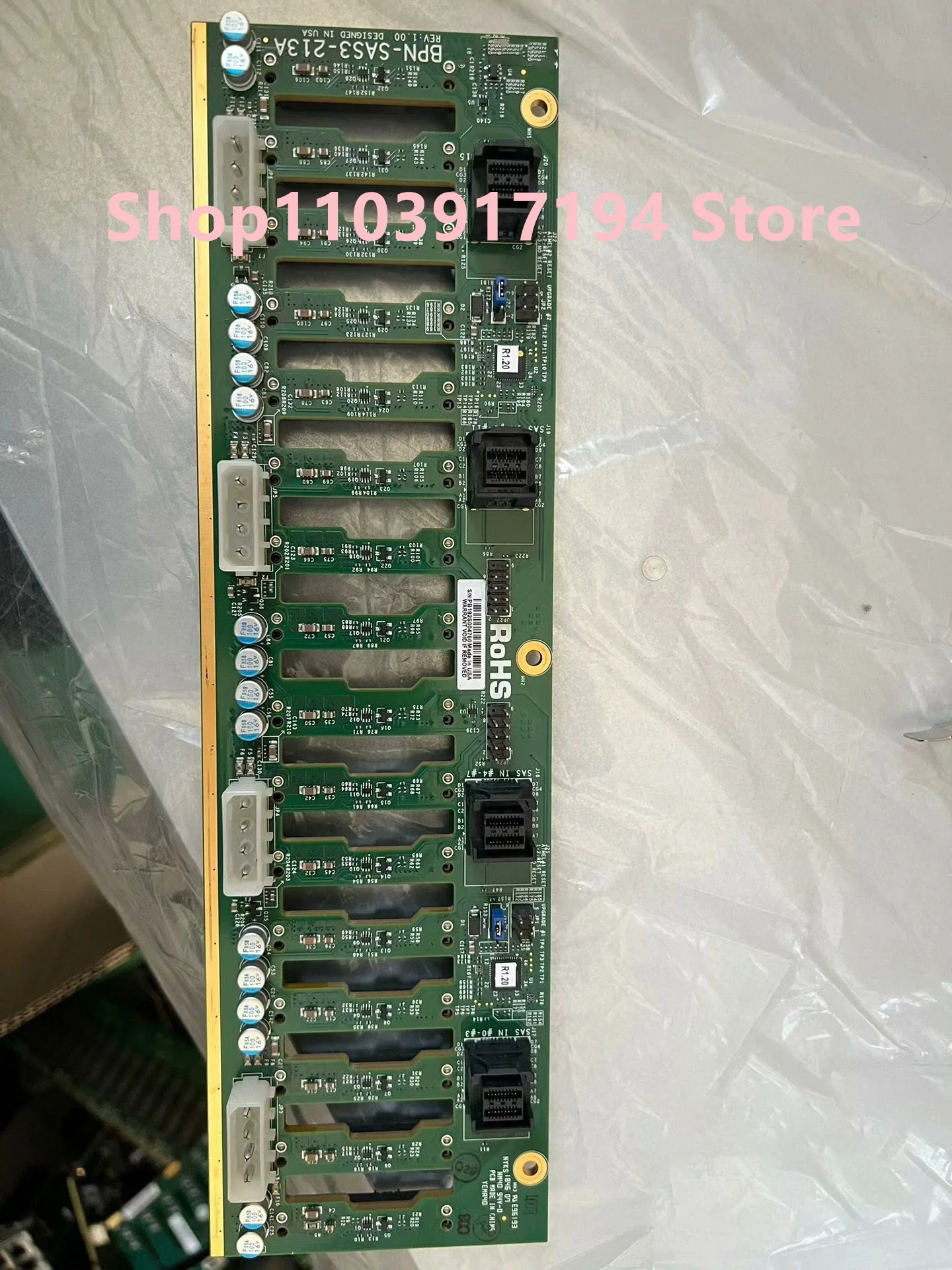 

FOR Supermicro BPN-SAS3-213A Hard disk expansion backplane 12GB