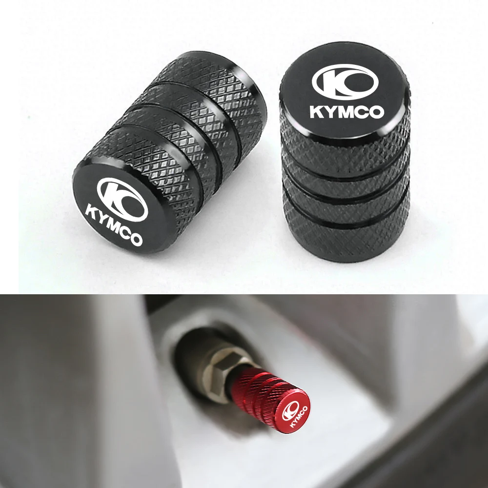 

For KYMCO Xciting 250 300 400 AK550 CT250 CT300 S400 Downtown 125i 350i X-Town Kxct Tire Valve Caps Stem Cover Accessories