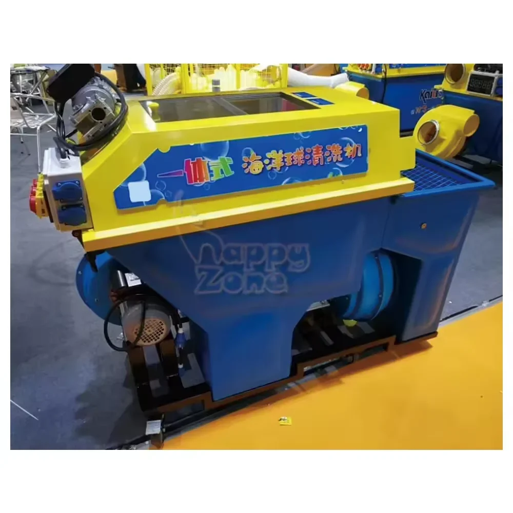 High Quality Automatic Ball Pit Dry Washing Ball Machine Indoor Playground Ocean Ball Pit Dry Cleaning Machine