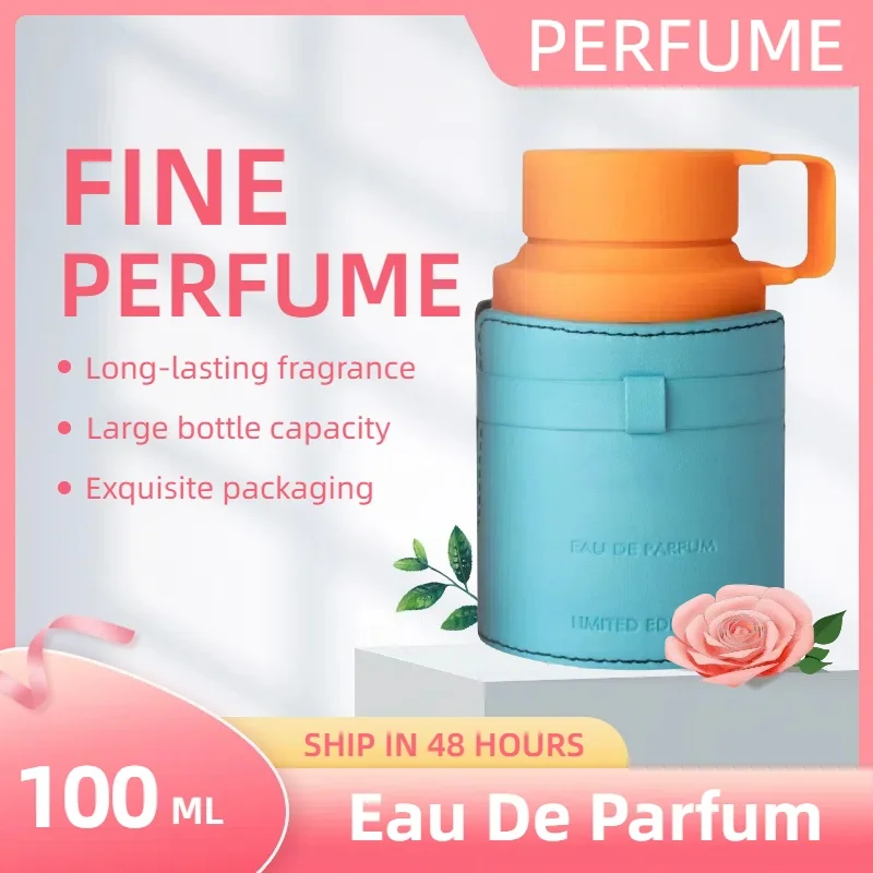 

100ML Blue Mandarin Sky Men Perfume Arabic Perfume Body Spray Perfect Birthday Gift Lasting Fragrances Pheromone Eau De Parfum