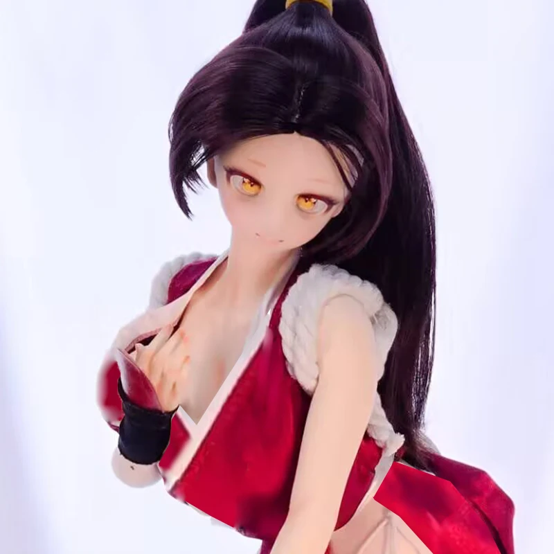 

Кукла BJD HuanChun1/3 60 см Май Ширануи, изготовленная на заказ, силиконовая, с металлическим каркасом, очаровательная фигурка