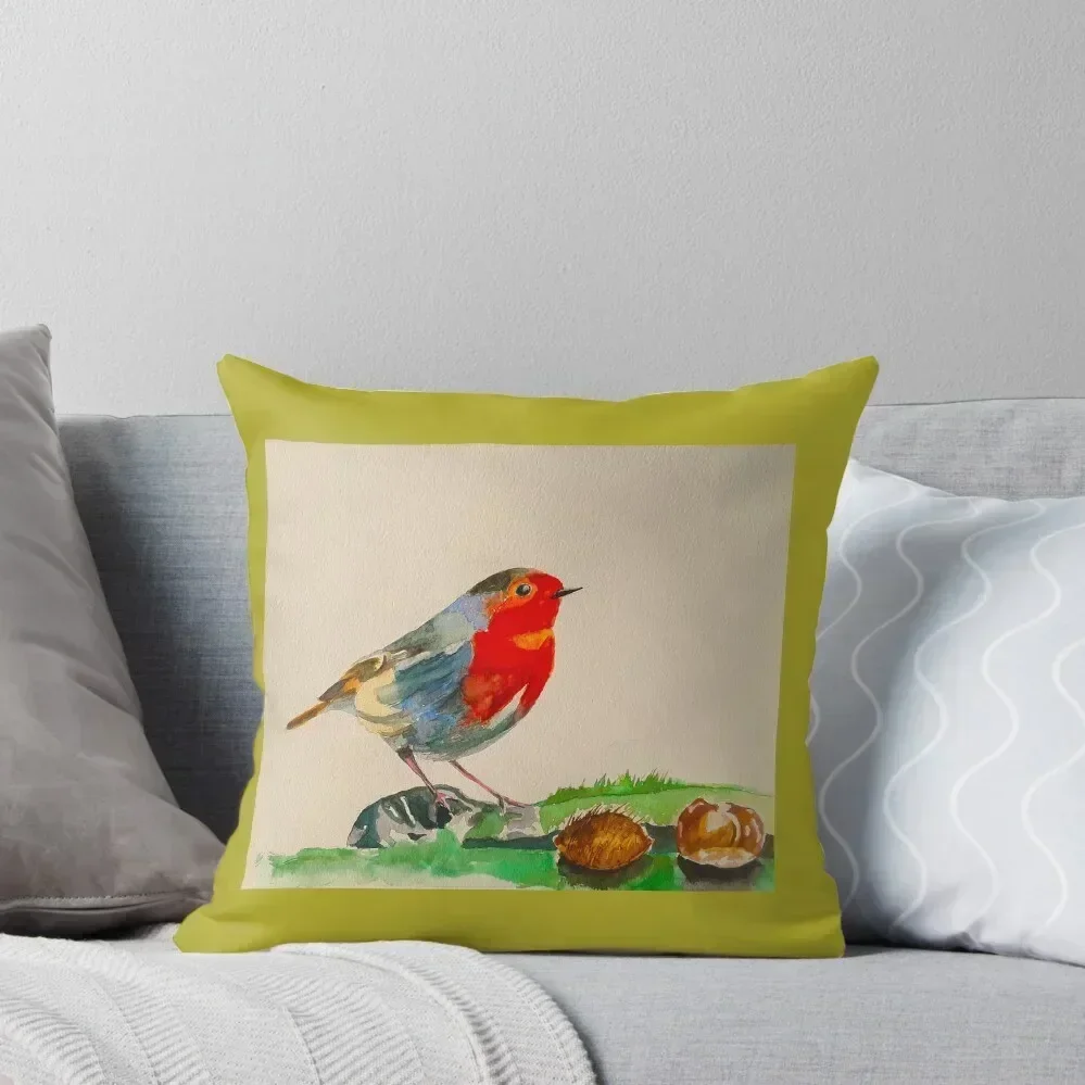 

Robin Throw Pillow bed pillows Cushions Cover Couch Cushions Pillow Cases Decorative pillow