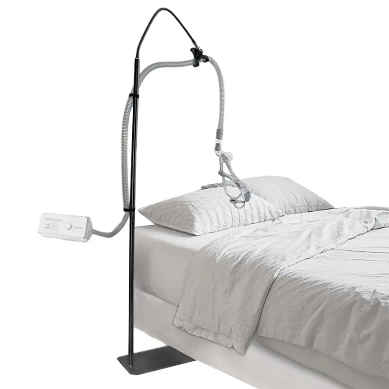 A33Z-CPAP Hose Holder, CPAP Hose Lift With Adjustable Feature - CPAP Tube Organizer & CPAP Mask Hook In One, Sturdy