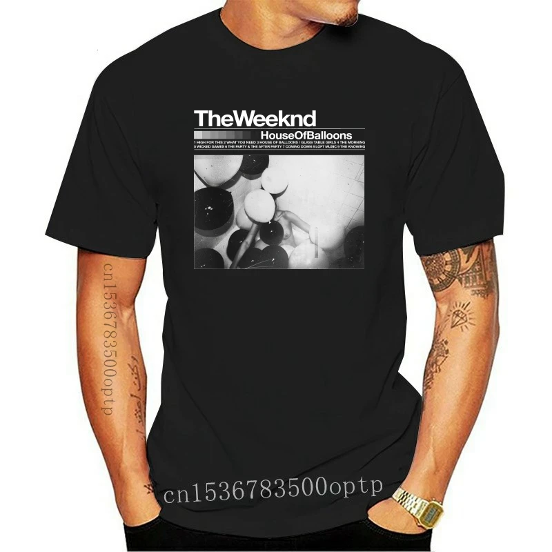 New 2021 THE WEEKND HOUSE OF BALLOONS COVER USA SIZE T-SHIRT S M L XL 2XL XXXL ZM1