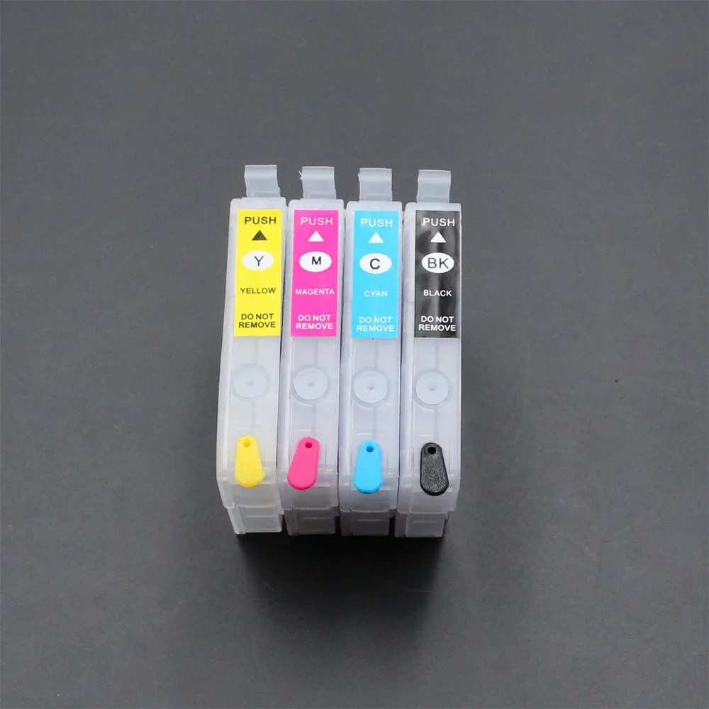 T603 603XL Refillable Ink Cartridge with Chip For Epson XP-2100 XP-2105 XP-3100 XP-3105 XP-4100 XP-4105 WF-2810 WF-2830 Printer