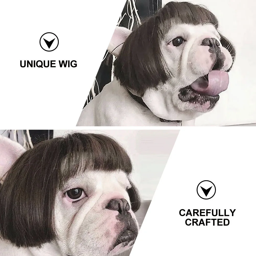 

1pc Dog Headwear Puppy Hair Accessory For Cats Creative Pet Costume Prop Pet Decoration Cosplay Headdress