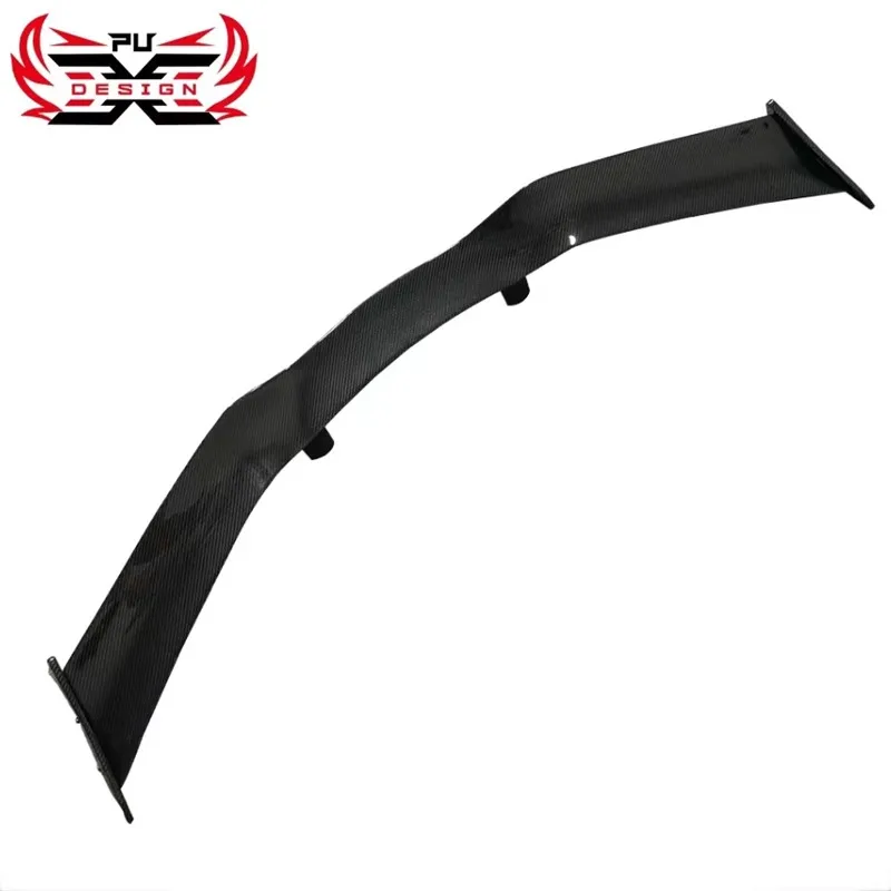 For Chevrolet Corvette C8 Dry Carbon Fiber Z06 Style Rear Spoiler Wing Root Spoiler Wing Body Kit