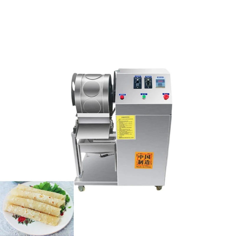 Pancake Roll Making Machine, Cake Pressing Machine, Fully Automatic Egg Filling, Restaurant Use