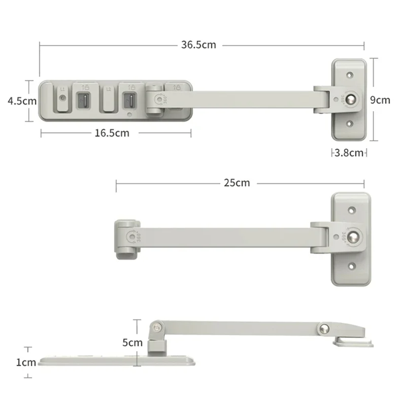 ABBO-เด็ก Windows ผู้ถือจํากัดปรับบ้านเด็กความปลอดภัยล็อคหัวเข็มขัดเลื่อนประตูล็อค Anti-Falling Security
