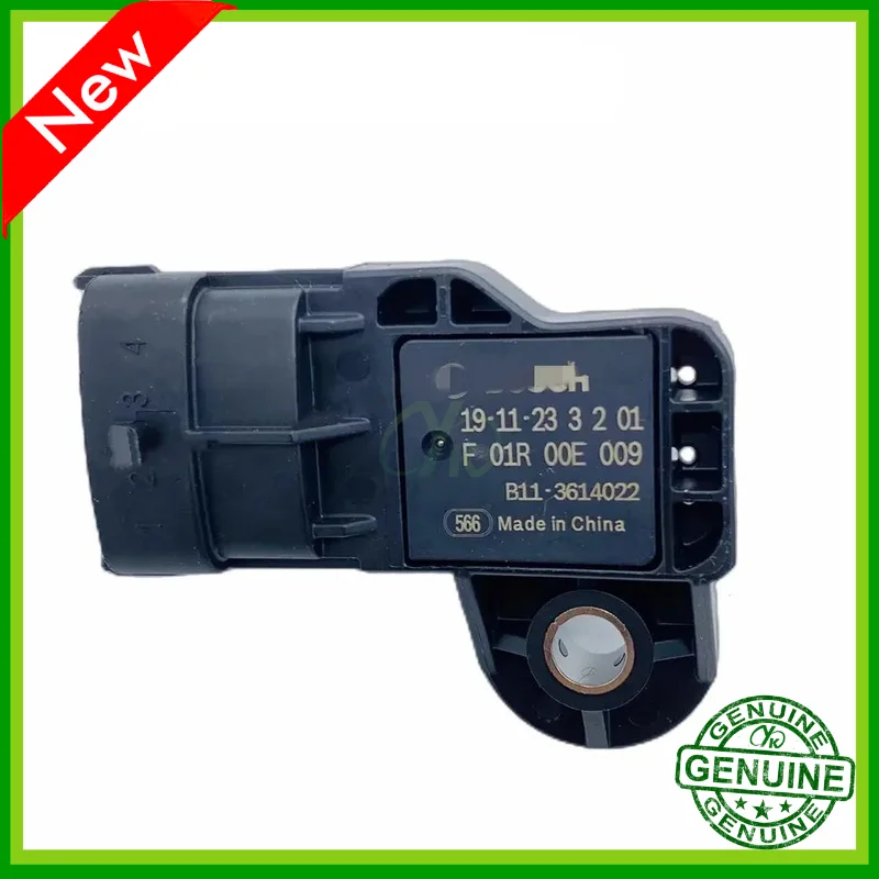 

F01R00E009 Genuine Engine Boost Pressure Sensor For Chery Grand Tiggo Tiggo 4,Tiggo 7/8 Arrizo 5/7 B11-3614022 F01R00E009